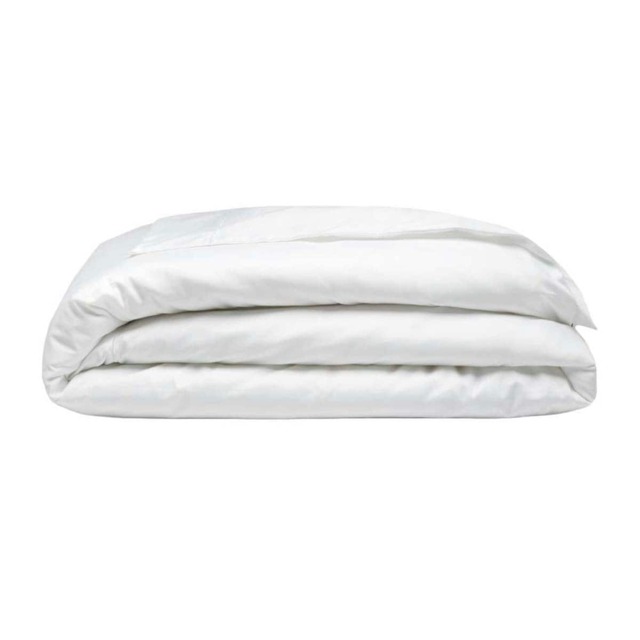 Belledorm 400 Thread Count Egyptian Cotton Oxford Duvet Cover - White - Single