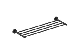 Cosmic TOALLERO Towel Wall Mount Rail w/ Matte Chrome Stainless Steel Finish 60cm