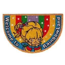 Rainbow Brite Welcome To Rainbow Land Sparkle Door Mat Multi Multicoloured One Size 1
