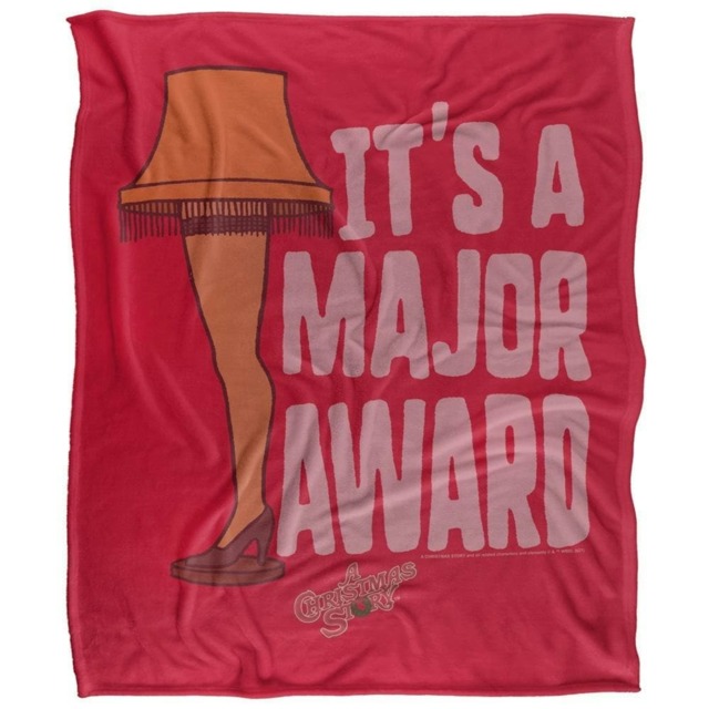 A Christmas Story Its A Major Award Blanket - Multicoloured - One Size