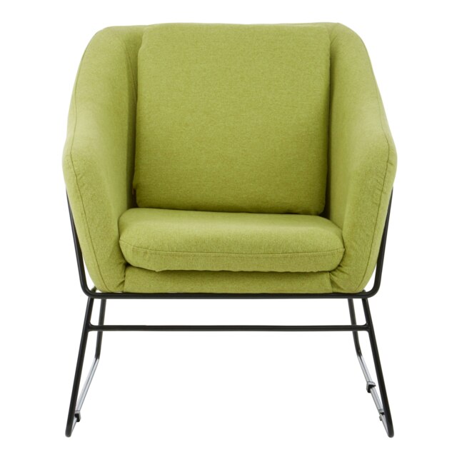 Orsina Green Chair, Accent Dining Chair for Living Room, Backrest Bedroom Velvet Chair