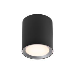 Nordlux Landon Indoor Surface Downlight Black Metal Intergrated LED 3-Level Dimming, IP44