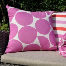 Fusion Ingo Outdoor Filled Cushion Pink/Green