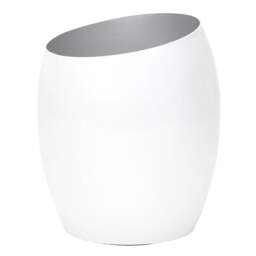 Contemporary Designer White Metal Integrated LED Table/Floor Lamp Uplighter White White 1