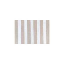 Large Sand & Vanilla Stripe Washable Doormat
