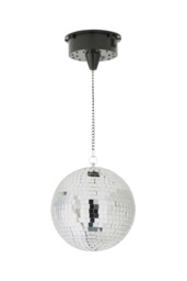 ValueLights Disco Ball Silver Ceiling Light Pendant Silver