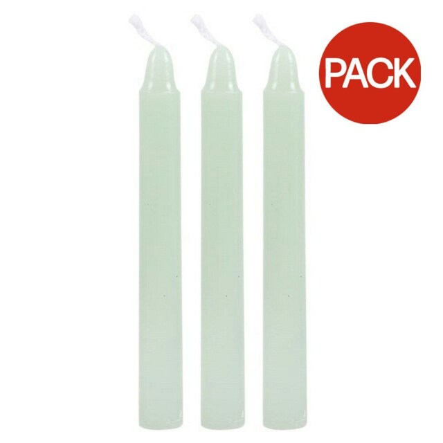 Something Different Magic Luck Spell Candles (Pack of 3) - Green - One Size