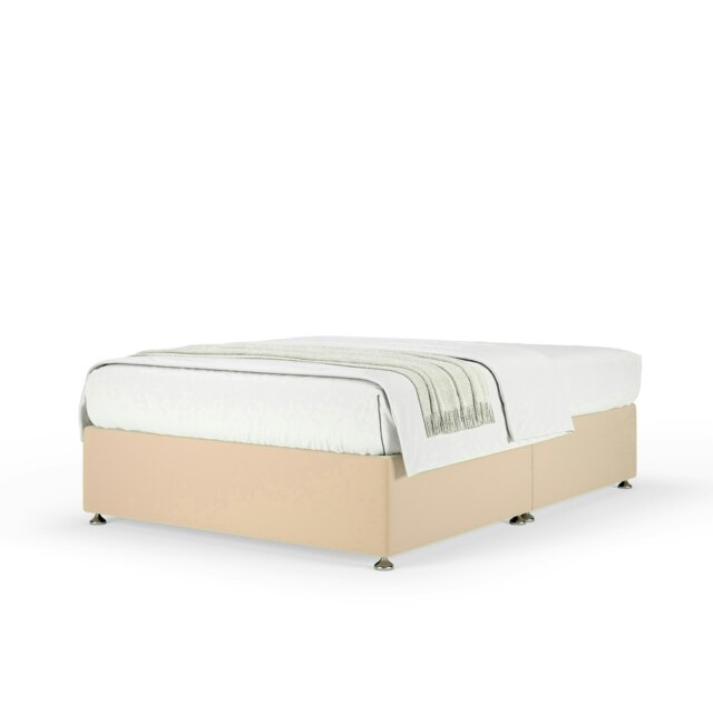 Majestic 1000 Pocket Sprung Natural Plush Velvet Divan Set Super King