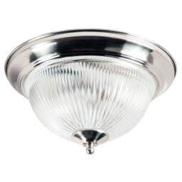 Traditional Satin Chrome IP44 Bathroom Ceiling Light Fitting Silver Satin Nickel 1