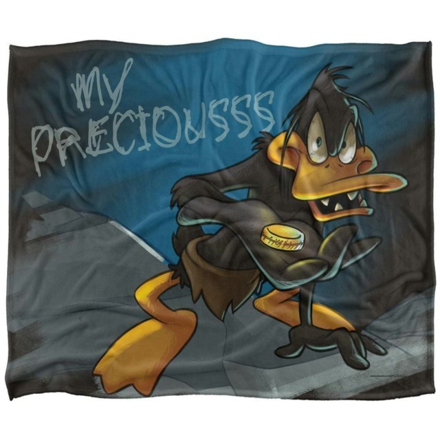 Looney Tunes My Precious Daffy Blanket - Multicoloured - One Size