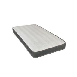 Cooltouch Essentials Wave Grey Hybrid Spring & Memory Foam Mattress Grey European Small Single