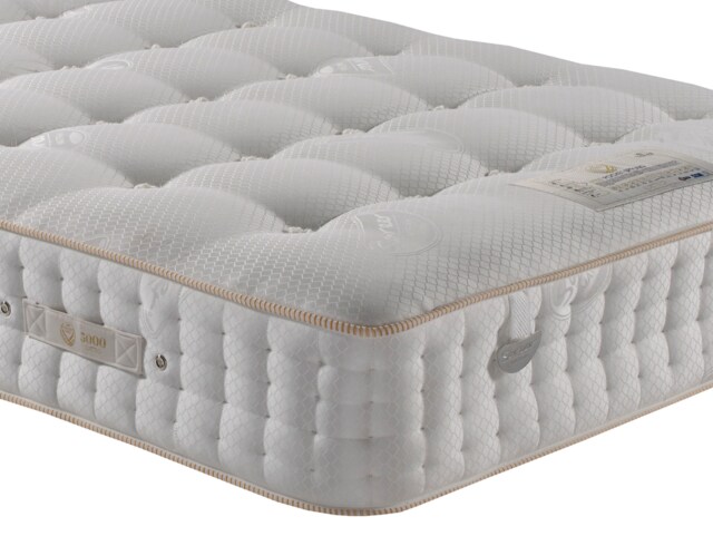 Sareer Pocketo 5000 Pocket Sprung Gel Foam Mattress 5FT White King