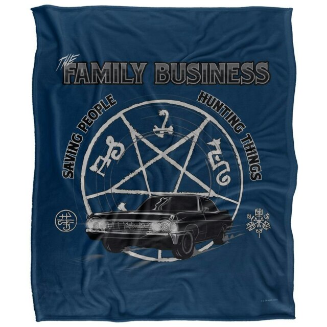 Supernatural Saving People, Hunting Things Blanket - Multicoloured - One Size