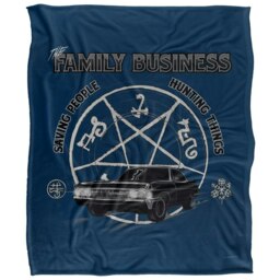 Supernatural Saving People, Hunting Things Blanket - Multicoloured - One Size