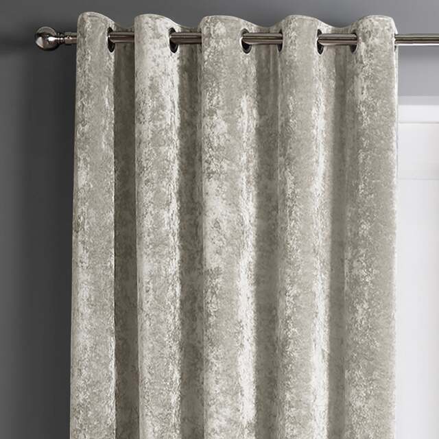 Intimates Crushed Velvet Ring Top Curtains