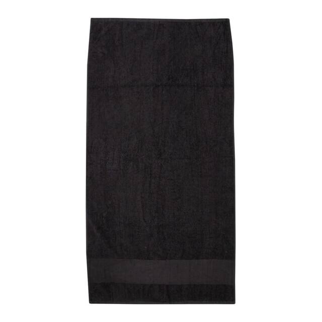 Towel City Printable Cotton Hand Towel - Black - One Size Black One size