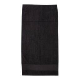 Towel City Printable Cotton Hand Towel - Black - One Size Black One size
