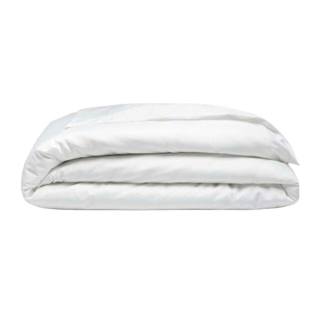 Belledorm 400 Thread Count Egyptian Cotton Oxford Duvet Cover - White - Kingsize