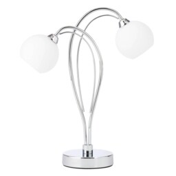 BHS Soni Table Lamp, Silver