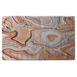 Pink Marble Soft Bath Towel Multi