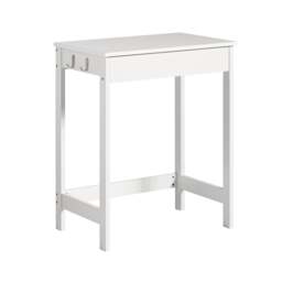 SoBuy FWT43-W,Study Table Small Desk Wooden Computer Desk