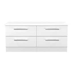 Carlton 4 Drawer Bed Box in Porcelain Matt (Ready Assembled) White Porcelain Matt