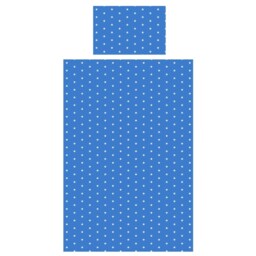 Bedding & Beyond Childrens/Kids Stars Fitted Sheet Set Blue Blue/White One Size 1