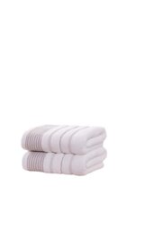 Dakota Cotton Towels Striped Luxury Soft Quick Dry Absorbent Brown Bath towel 1