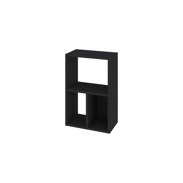 Decortie Combayn Bookcase 44x27x68cm Black Wood