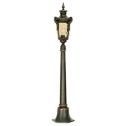 Philadelphia 1 Light Medium Outdoor Bollard Lantern Old Bronze IP44, E27