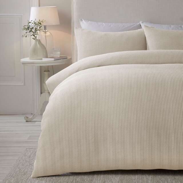 Serene Lindly Duvet Cover Set Natural