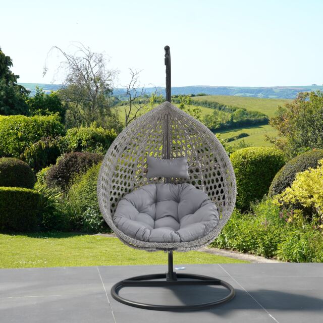 Abingdon Hanging Swing Single Egg Pod Chair