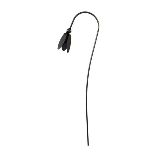 Closed Snowdrop Garden Art (Pack of 3) - Bare Metal - Ready to Rust - Steel - W6 x H100 cm