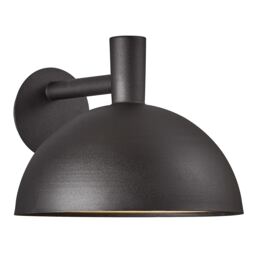 Nordlux Arki Outdoor Wall Light Black Metal Solar E27 Sensor Weatherproof - Mains Powered, IP54