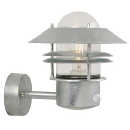 NordluxBlok Outdoor Galvanized steel Coastal/Marine Safe Silver Mains Powered, IP54