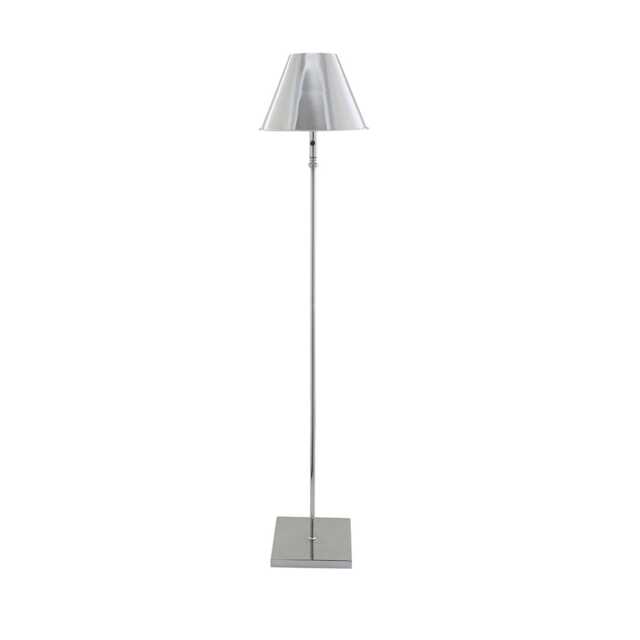 Lustre Polished Chrome LED Rechargeable Floor Lamp