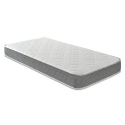 Essentials Jump n Tac Hybrid Mattress - 7.5 inch Deep, Soft Feel Grey European Single