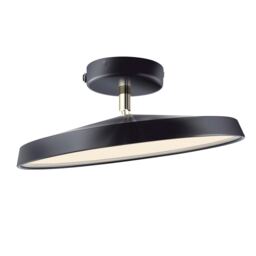 Nordlux Kaito Indoor Ceiling Light Black Metal Intergrated LED 30,000hrs - Mains Powered, IP20