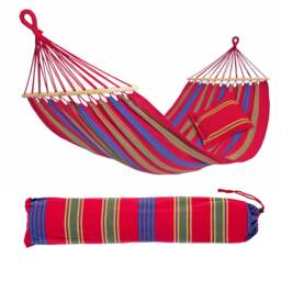 Aruba Single Spreader Bar Hammock Cayenne