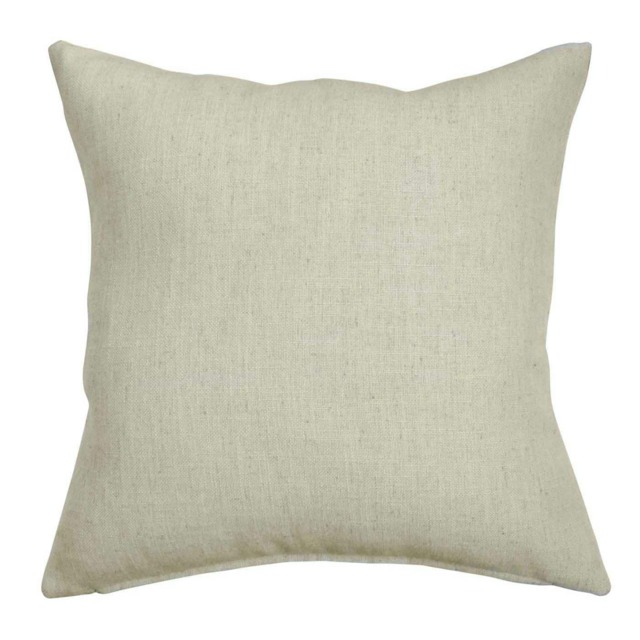 Homescapes Cream Linen Cushion Cover - 45 x 45 cm Cream Natural Cream 45 x 45 cm