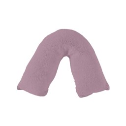 Teddy Bear Fleece Super Soft Cosy V Shape Pillowcase Purple Purple Lilac