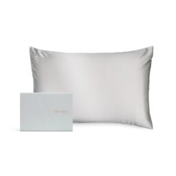 Silk Addict 100% Mulberry Silk Pillowcase – Silver Silver Standard 1
