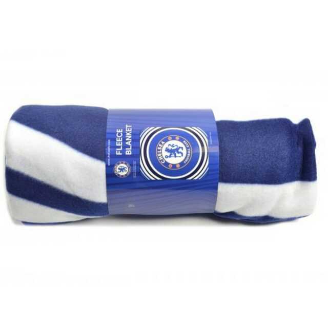 Chelsea FC Pulse Fleece Blanket - Blue - One Size
