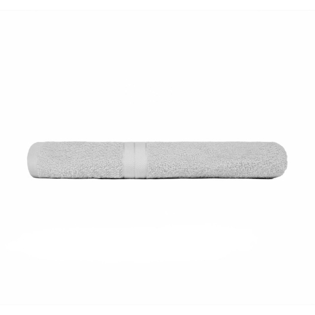 OHS Luxury 100% Cotton 500GSM Bathroom Hand Towel, 50x80cm - Silver