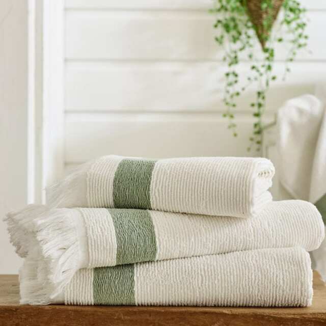 Oakwood Ridge Cotton Textured Towels