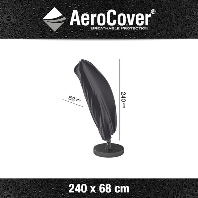 Platinum AeroCover Free-Arm Parasol Cover W68 x D68 x H240 cm