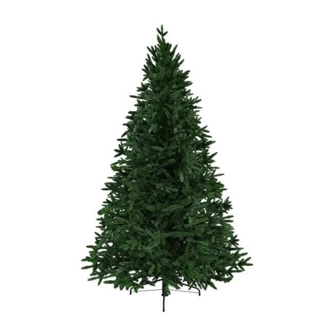 Charles Bentley Luxury 8ft Faux Nordic Spruce Hinged Christmas Tree Artificial