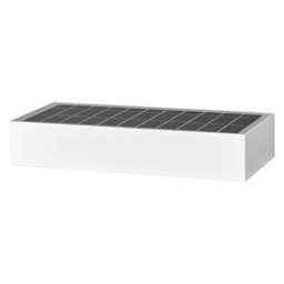 Osram ENDURA Style Bricklume Solar Wall Light 6W White White