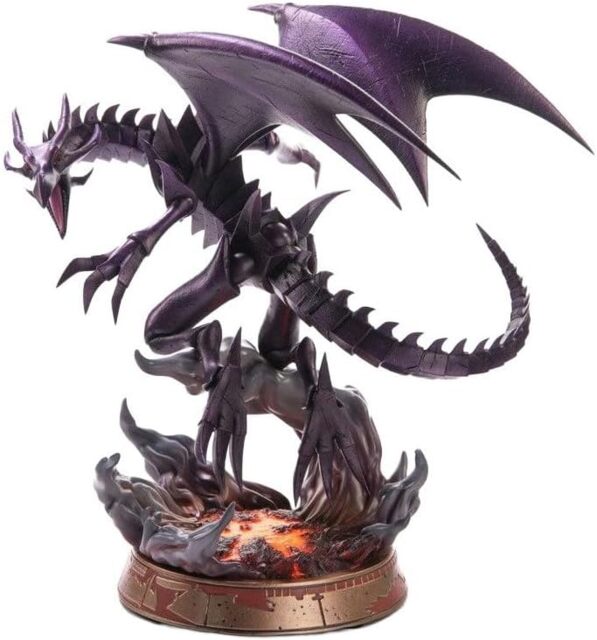 First4Figures Yu-Gi-Oh! Red Eyes Black Dragon Purple PVC Statue