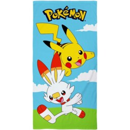 Pokemon Pikachu Logo Towel - Multicoloured - One Size